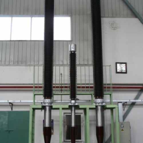 High-voltage transformer bushing 550kv/1250a